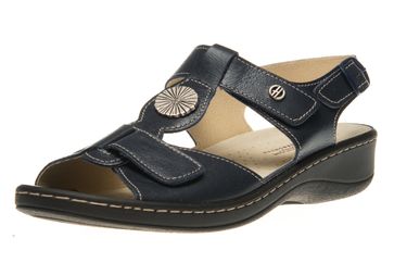 Hickersberger Vario Sandaletten in Übergrößen Blau 5108 7100 große Damenschuhe