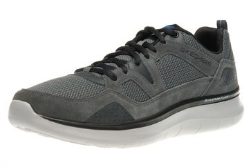 Skechers QUANTUM-FLEX COUNTRY WALKER Sneakers in Übergrößen Grau 52905/CCBK große Herrenschuhe