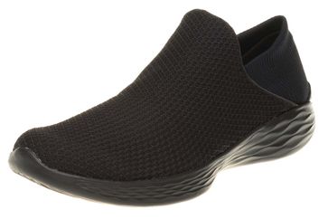 Skechers YOU Sneakers in Übergrößen Schwarz 14951/BBK große Damenschuhe