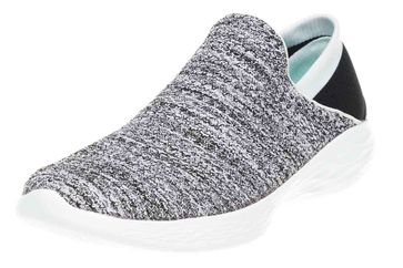 Skechers YOU Sneakers in Übergrößen Weiß 14951/WBK große Damenschuhe