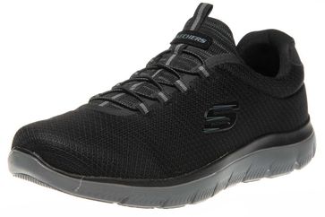 Skechers SUMMITS Sneakers in Übergrößen Schwarz 52811/BKCC große Herrenschuhe