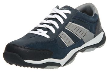 Skechers LARSON SOTES Sneakers in Übergrößen Blau 64971/NVGY große Herrenschuhe