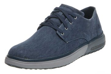 Skechers FOLTEN BRISOR Sneakers in Übergrößen Blau 65371/NVY große Herrenschuhe