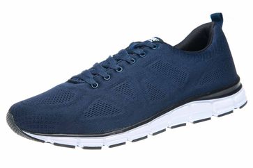 BORAS Sneaker in Übergrößen Blau 5203-0051 große Herrenschuhe