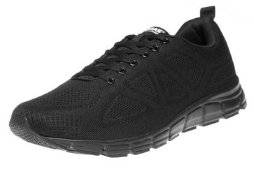 BORAS Sneaker in Übergrößen Schwarz 5203-0001 große Herrenschuhe