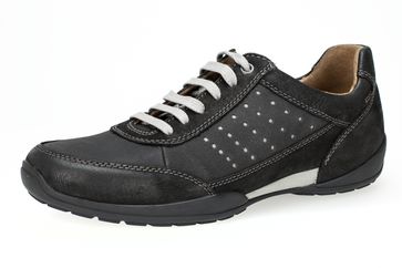 Camel Active Halbschuhe in Übergröße Schwarz 518.11.01 große Herrenschuhe