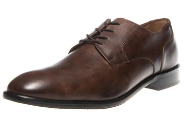 MANZ Business Schuhe in Übergrößen Braun 141022-02 große Herrenschuhe