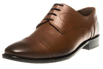 MANZ Business Schuhe in Übergrößen Braun 113064-02-178 große Herrenschuhe