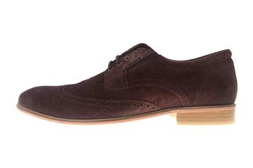 MANZ Business Schuhe in Übergrößen Braun 146067-03-217 große Herrenschuhe