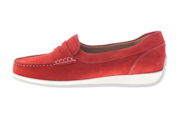SIOUX Mokassin in Übergrößen Rot 62143 große Damenschuhe