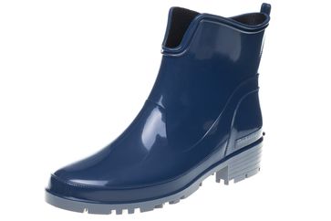 Bockstiegel Gummistiefeletten in Übergrößen Blau/Grau Elke große Damenschuhe