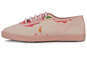 startas Leinenschuhe in Übergrößen mit Druck Hibiscus große Damenschuhe