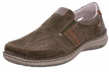 Josef Seibel Anvers 26 Slipper in Übergrößen grün 43026 949 681 große Herrenschuhe