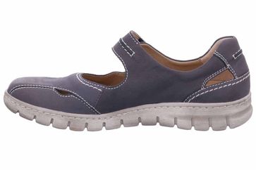 Josef Seibel Steffi 55 Halbschuhe in Übergrößen Blau 93155 558 541 große Damenschuhe