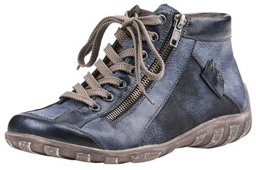 Remonte Stiefeletten in Übergrößen Blau R3490-14 große Damenschuhe