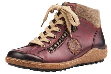 Remonte Stiefeletten in Übergrößen Rot R4775-35 große Damenschuhe