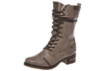 Mustang Shoes Stiefeletten in Übergrößen Taupe 1229-509-318 große Damenschuhe