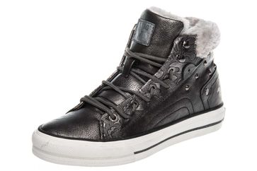Mustang Shoes High Top Sneaker in Übergrößen Dunkelgrau 1288-603-20 große Damenschuhe