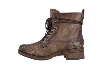 Mustang Shoes Stiefeletten in Übergrößen Mittelbraun 1293-501-360 große Damenschuhe