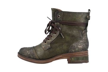 Mustang Shoes Stiefeletten in Übergrößen Oliv 1293-501-77 große Damenschuhe