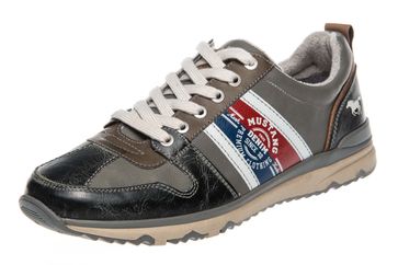 Mustang Shoes Halbschuhe in Übergrößen Grau 4095-302-2 große Herrenschuhe