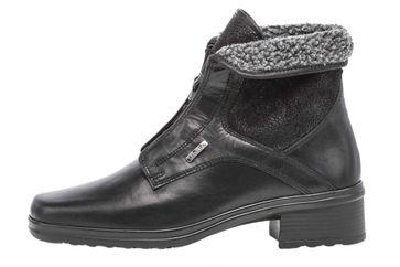 Gabor Comfort Basic Stiefeletten in Übergrößen Schwarz 96.705.57 große Damenschuhe