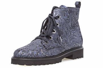 Gabor Fashion Stiefeletten in Übergrößen Blau 91.803.46 große Damenschuhe