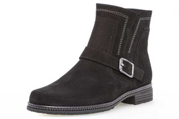Gabor Casual Stiefeletten in Übergrößen Schwarz 94.672.17 große Damenschuhe