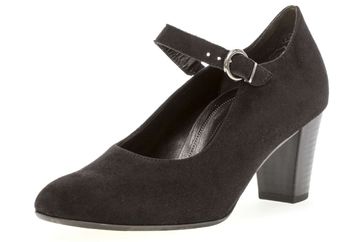 Gabor Comfort Fashion Pumps in Übergrößen Schwarz 92.167.17 große Damenschuhe