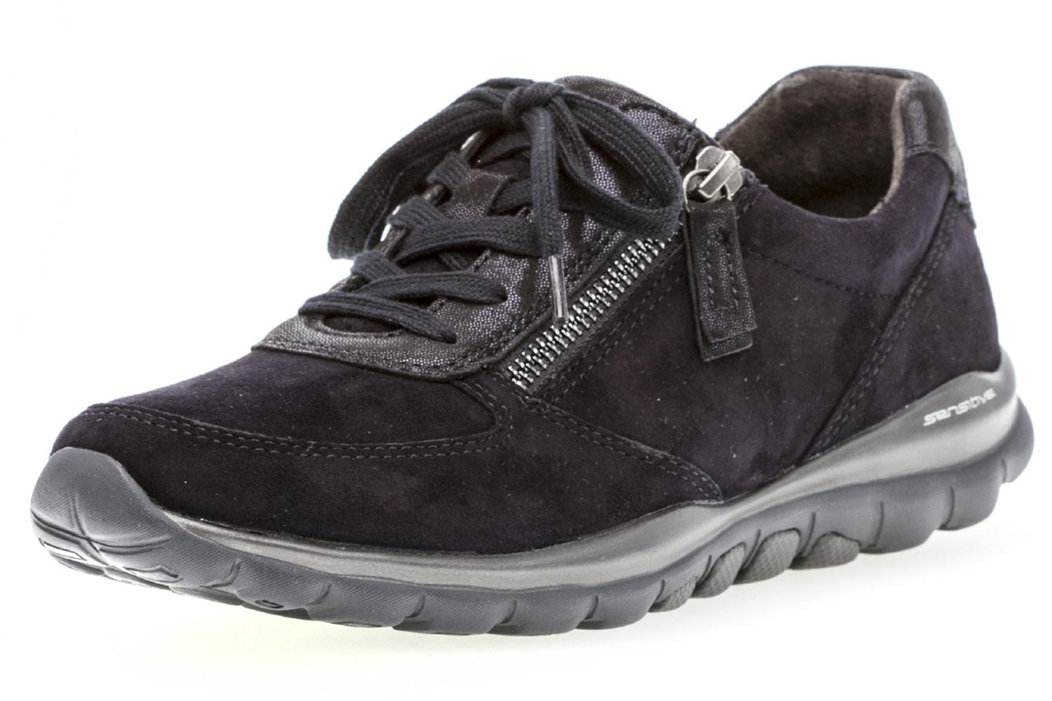 GABOR DAMENSCHUHE HALBSCHUHE Rollingsoft schwarz, Leder, Gr GABOR DAMENSCHUHE HALBSCHUHE Rollingsoft schwarz, Leder, Gr