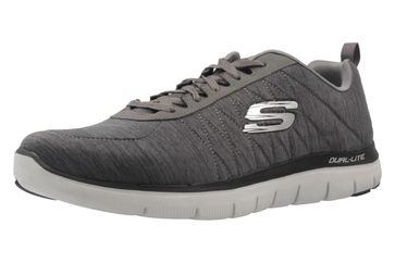 Skechers FLEX ADVANTAGE 2.0 CHILLSTON Sneaker in Übergrößen Grau 52186 CHAR große Herrenschuhe