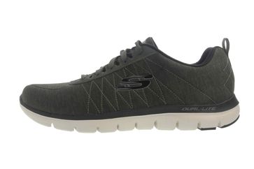 Skechers FLEX ADVANTAGE 2.0 CHILLSTON Sneaker in Übergrößen Grün 52186 OLV große Herrenschuhe