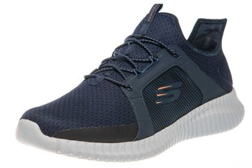 Skechers ELITE FLEX Sneaker in Übergrößen Blau 52640 NVOR große Herrenschuhe