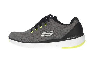 Skechers FLEX ADVANTAGE 3.0 STALLY Sportschuhe in Übergrößen Grau 52957 GYBK große Herrenschuhe