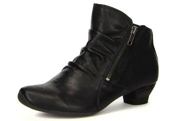 Think! Aida Dame Stiefeletten in Übergrößen Schwarz 3-83267-09 große Damenschuhe