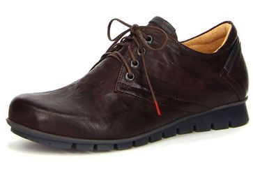 Think! Menscha Halbschuhe in Übergrößen Rot 3-83070-35 große Damenschuhe