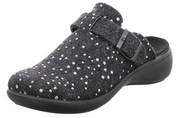 ROMIKA Ibiza Home 332 Clogs & Hausschuhe in Übergrößen Grau 16332 123 780 große Damenschuhe