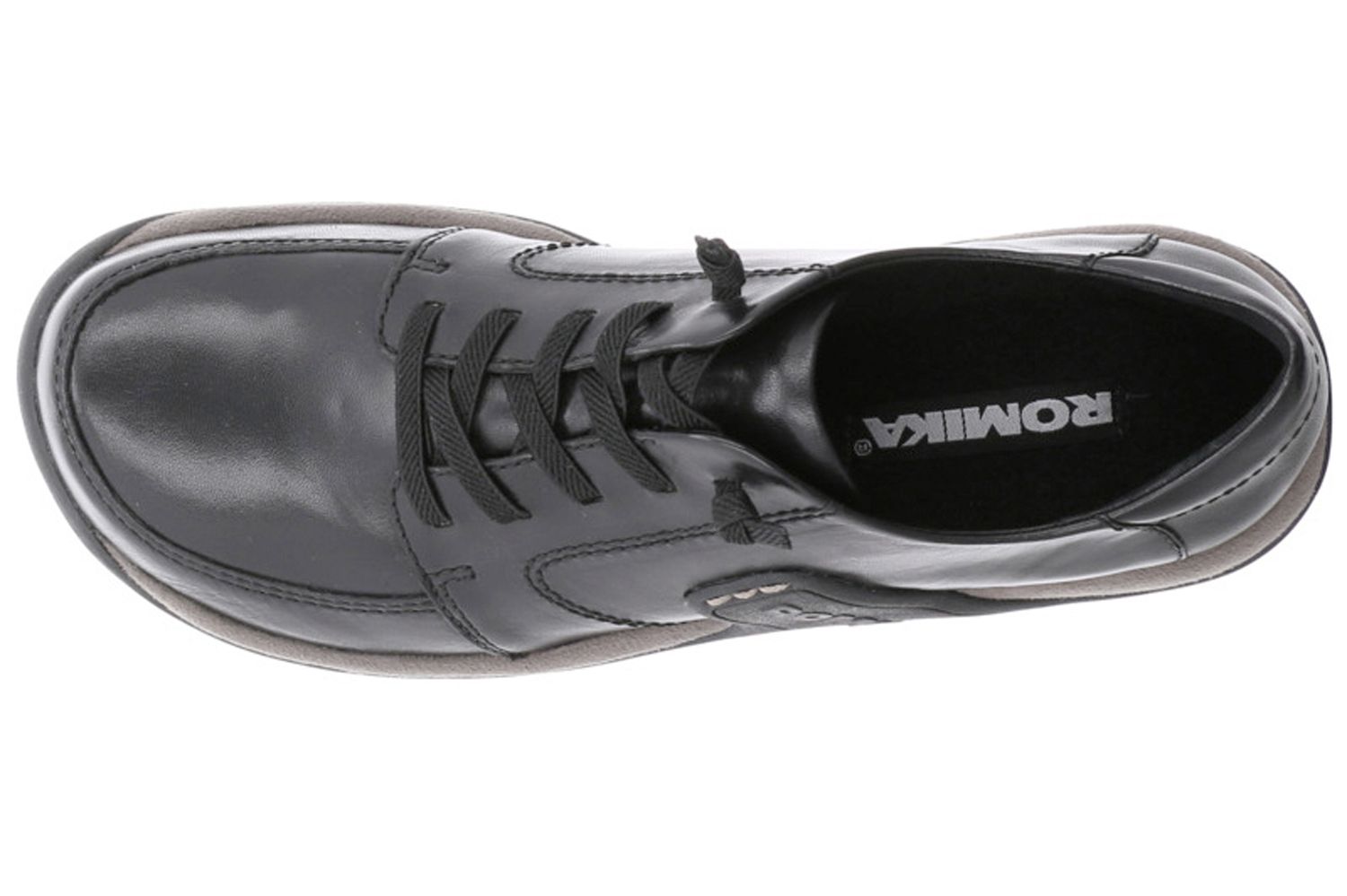 ROMIKA Milla 118 Halbschuhe in Übergrößen Schwarz 10178 90 100 große Damenschuhe