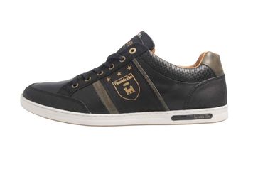 PANTOFOLA D'ORO Sneaker in Übergrößen Schwarz große Herrenschuhe