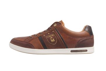 PANTOFOLA D'ORO Sneaker in Übergrößen Braun große Herrenschuhe