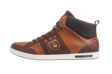 PANTOFOLA D'ORO Sneaker in Übergrößen Braun große Herrenschuhe