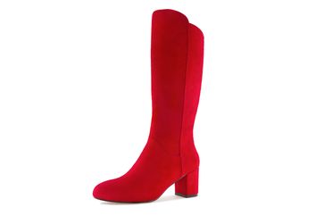Andres Machado Stiefel in Übergrößen Rot AM4098 ANTE ROJO große Damenschuhe