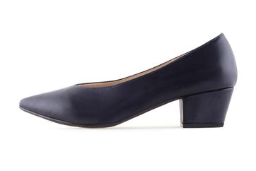 Andres Machado Pumps in Übergrößen Blau AM5320 SOFT MARINO große Damenschuhe