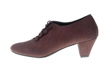 Andres Machado Halbschuh in Übergrößen Rot AM5295 ANTE BURDEOS große Damenschuhe