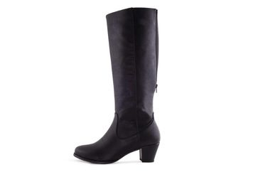 Andres Machado Stiefel in Übergrößen Schwarz AM4116 SOFT NEGRO große Damenschuhe