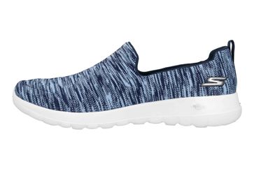 Skechers GO WALK JOY TERRIFIC Sneakers in Übergrößen Blau 15615 NVW große Damenschuhe