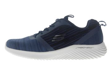 Skechers BOUNDER Sneakers in Übergrößen Blau 52504 NVY große Herrenschuhe