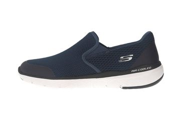 Skechers FLEX ADVANTAGE 3.0 MORWICK Sneakers in Übergrößen Blau 52961 NVBK große Herrenschuhe