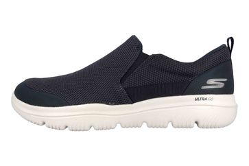Skechers GO WALK EVOLUTION ULTRA IMPECCABLE Sneakers in Übergrößen Blau 54738 NVGY große Herrenschuhe
