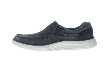Skechers STATUS 2.0 MOSENT Sneakers in Übergrößen Blau 66014 BLU große Herrenschuhe